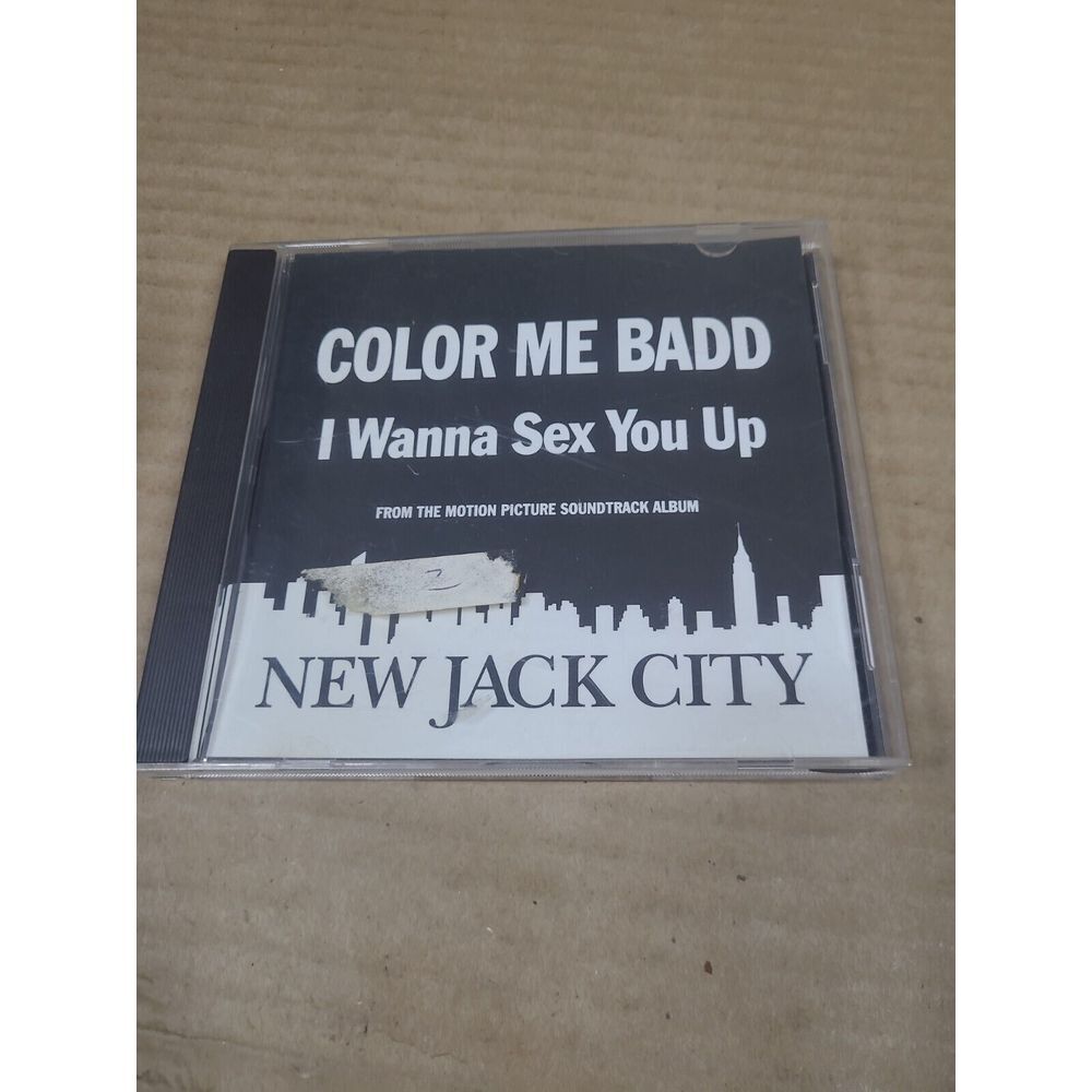 Color Me Badd I Wanna Sex You Up ( CD ) Single New Jack City Promo‎ DJ Print